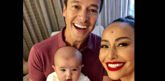 Rodrigo Faro com Zoe e Sabrina Sato/Instagram