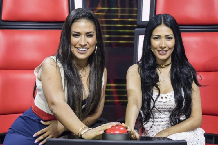 Simone é zoada pela irmã Simaria no “The Voice Kids”