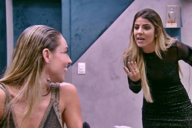 BBB19 - Paula e Hariany discutem (Reprodução/TV Globo)