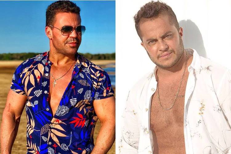 Eduardo Costa comenta em foto de Thammy exibindo o peitoral