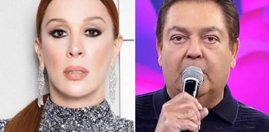 Faustão e Claudia Raia/Reprodução Instagram