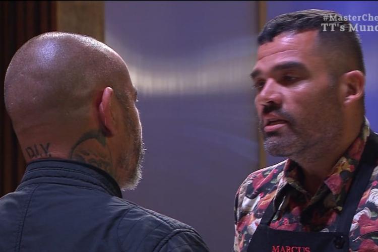 Participante eliminado do “MasterChef” parte para cima de jurado e assusta telespectadores