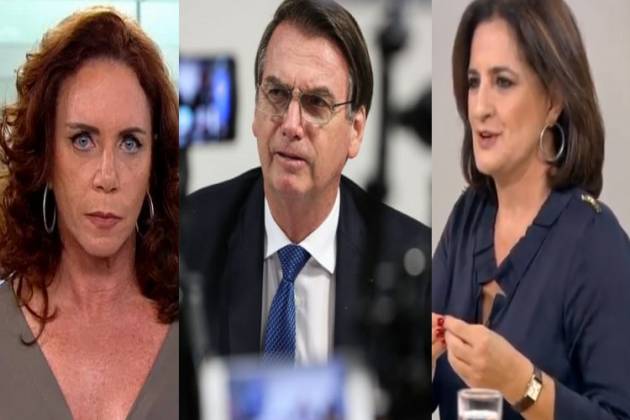 Jornalistas foram afastadas após discussão com Bolsonaro (Foto: Reprodução)