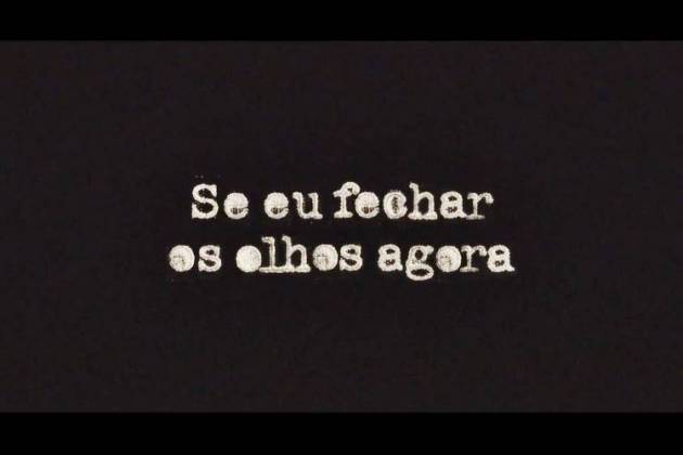 Logo - Se eu Fechar os Olhos Agora Logo - Se eu Fechar os Olhos Agora/TV Globo