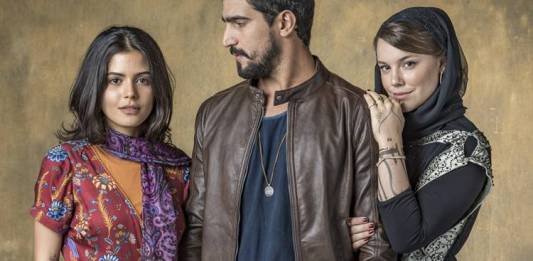 Órfãos da Terra - Laila - Jamil - Dalila (Globo/Paulo Belote)