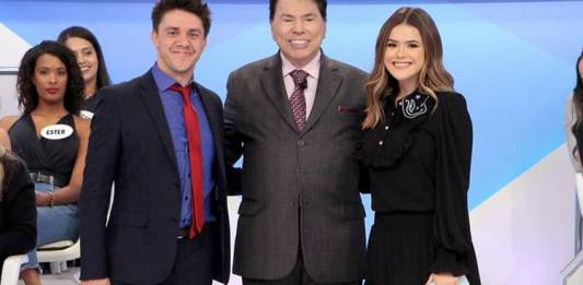 Oscar Filho - Silvio Santos - Maisa (Foto Lourival Ribeiro/SBT)