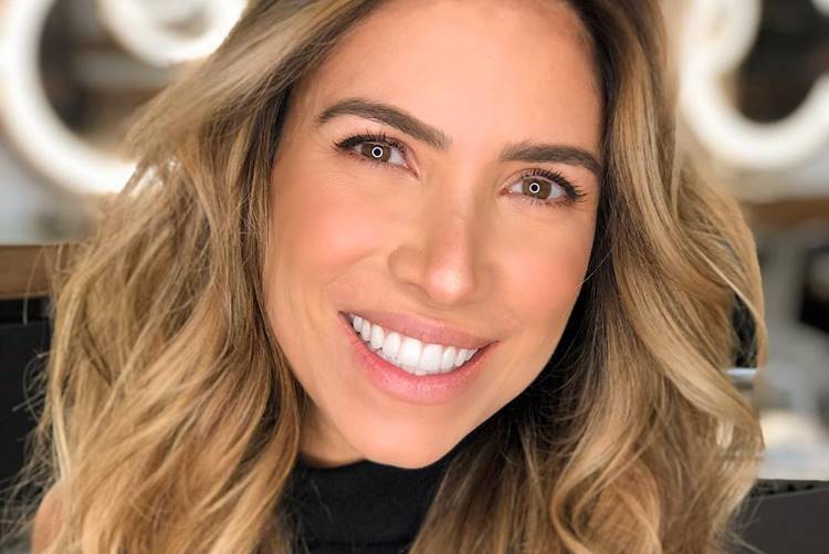 Na reta final da gravidez, Patricia Abravanel faz ensaio fotográfico com os filhos