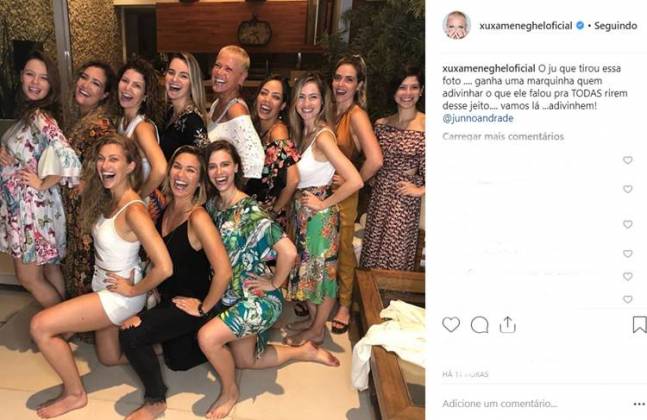 Post - Xuxa com paquitas/Instagram