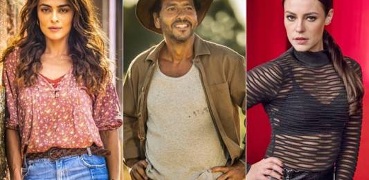 A Dona do Pedaço - Maria da Paz - Amadeu - Virginia (João Miguel Júnior/João Cotta/Globo)