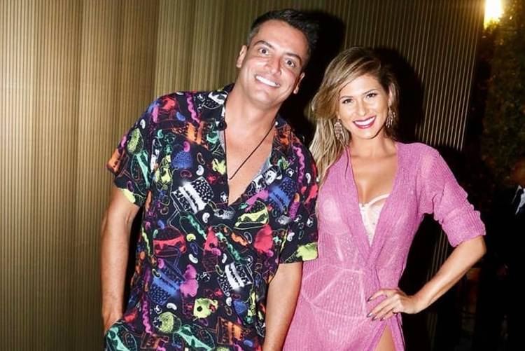 Lívia Andrade emociona ao celebrar aniversário de Leo Dias