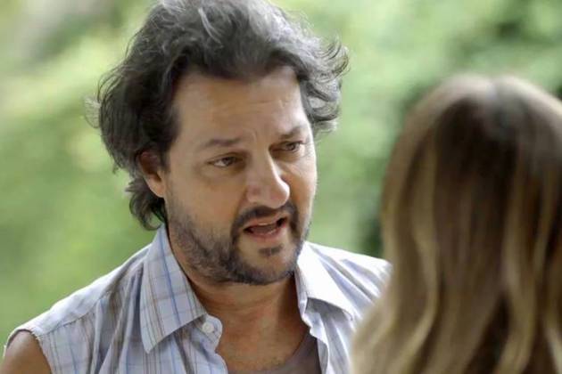 O Sétimo Guardião - Nicolau conversa com Afrodite O Sétimo Guardião - Nicolau conversa com Afrodite (Reprodução/TV Globo)