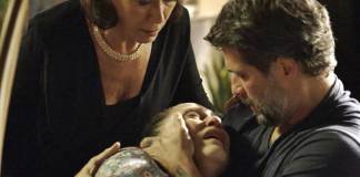 O Sétimo Guardião: Últimos capítulos – Judith morre após fazer confissão O Sétimo Guardião - Judith morre (Reprodução/TV Globo)