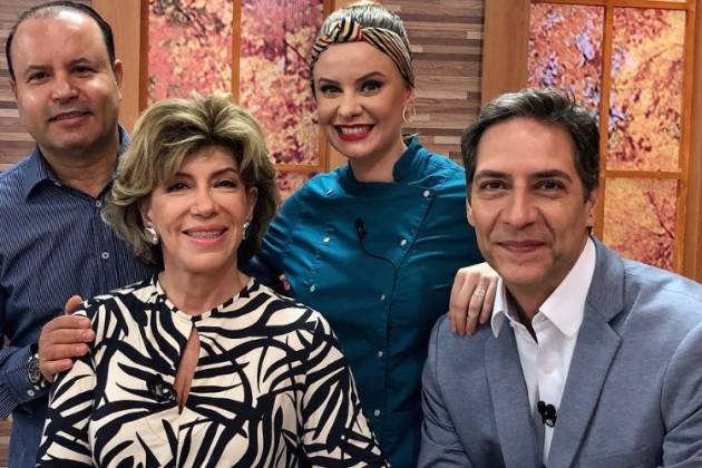 Vildomar Batista, Silvia Poppovic, Luiza Hoffmann e Luis Ernesto - Reprodução/Instagram