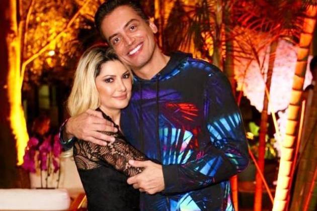 Antonia Fontenelle e Leo Dias