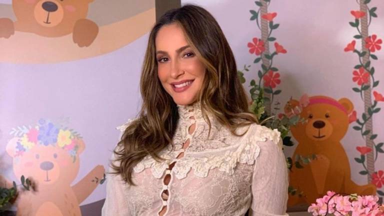 Claudia Leitte faz chá de bebê para receber a primeira filha; Veja