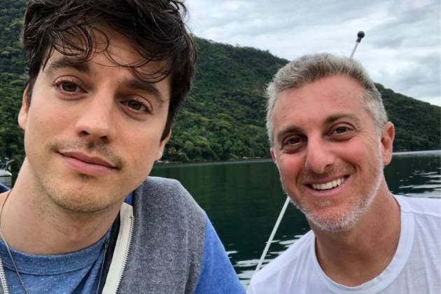 Fernando Grostein Andrade e Luciano Huck / Instagram 