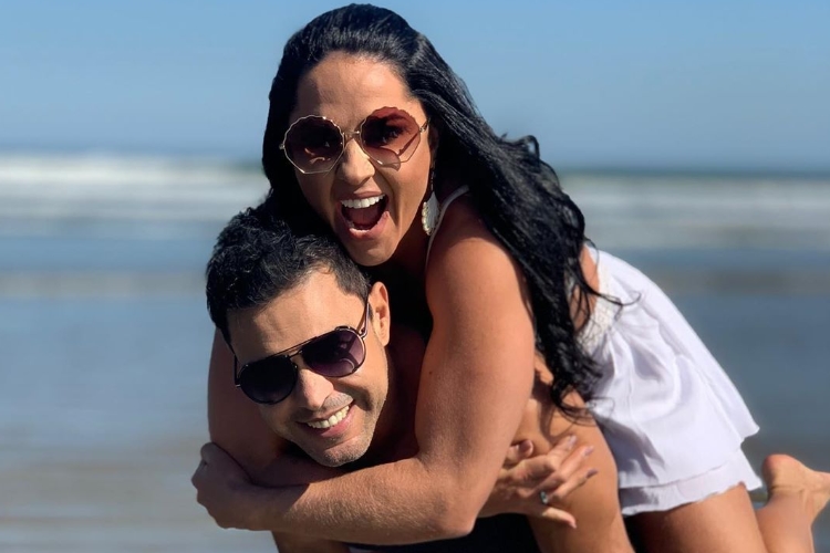 Graciele Lacerda anuncia celebração ‘tripla’ com o sertanejo Zezé Di Camargo no Dia das Crianças