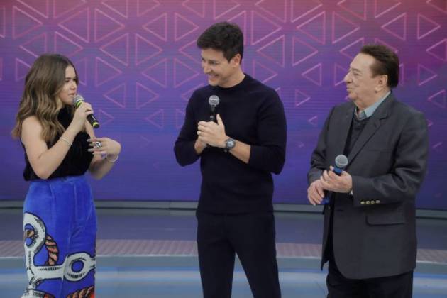 Maisa, Rodrigo Faro e Raul Gil