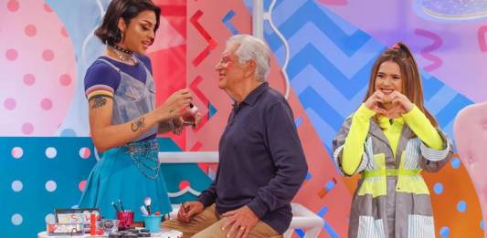 Pabllo Vittar - Carlos Alberto e Maisa (Gabriel Cardoso/SBT)