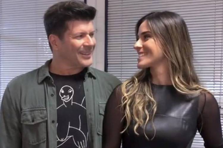 Paulo Ricardo e atual mulher