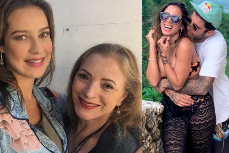 Mãe de Luana Piovani desabafa na web diante de polêmica envolvendo a filha, Anitta e Pedro Scooby
