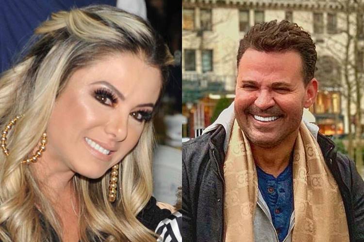 Após polêmica de suposta cantada, Poliana, mulher de Leonardo posta declaração para Eduardo Costa