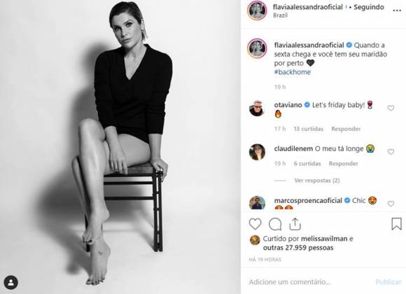 Post - Flavia Alessandra/Instagram