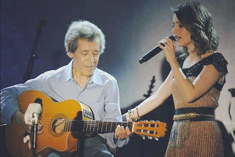 Sandy relembra e faz homenagem ao avô falecido