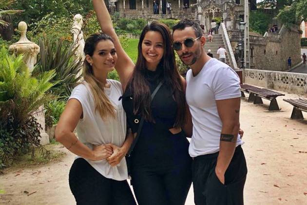 Suzanna com Mico e Kelly Key/Instagram