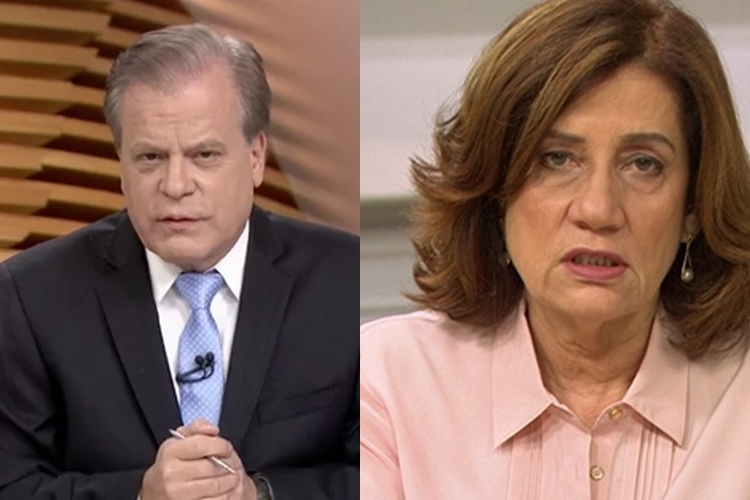 Miriam Leitão é barrada durante evento e Chico Pinheiro se revolta na web