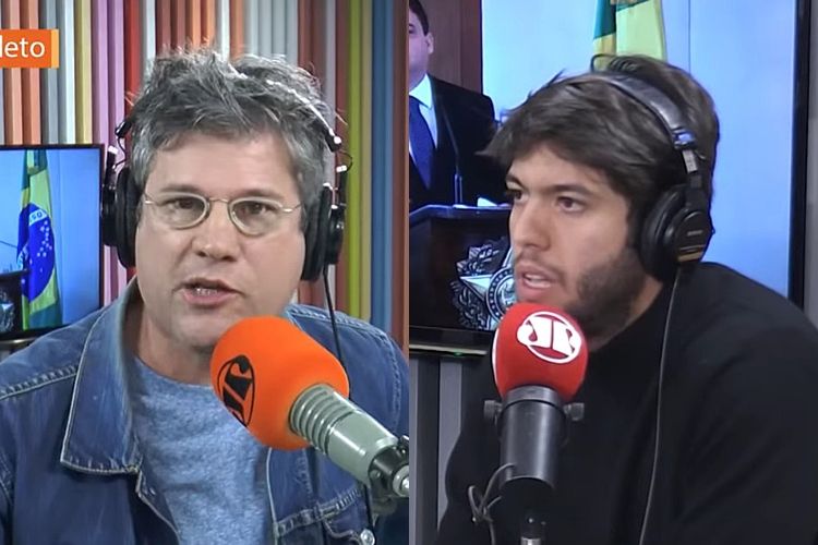Edgard Piccoli e Caio Coppolla /Reprodução MorningShow