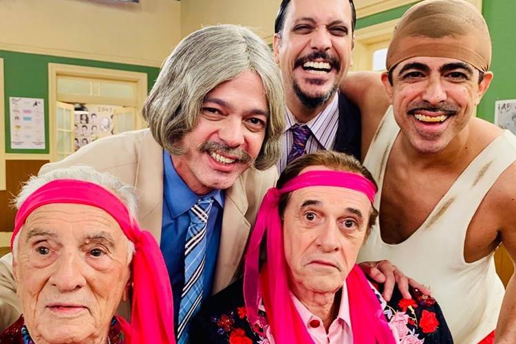 Lucio Mauro Filho emociona ao falar sobre a nova temporada da Escolinha do Professor Raimundo