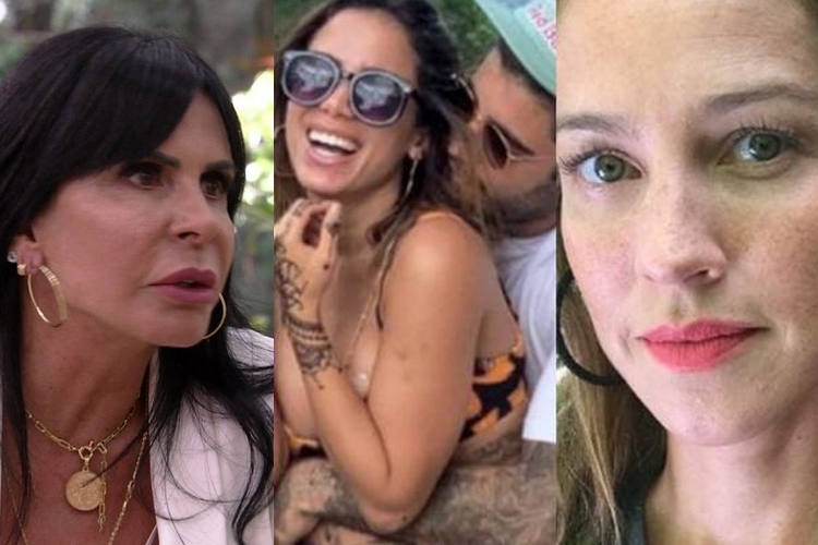 Treta? Gretchen tieta Anitta e Pedro Scooby e joga indireta para Luana Piovani na web