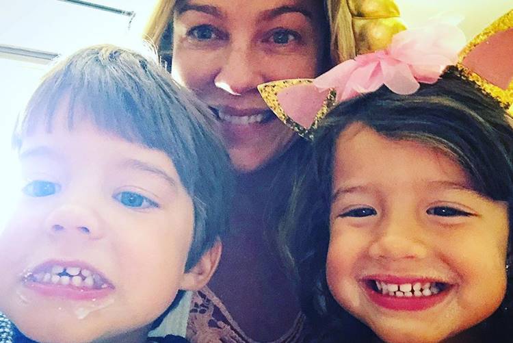 Luana Piovani celebra aniversário dos gêmeos, Bem e Liz