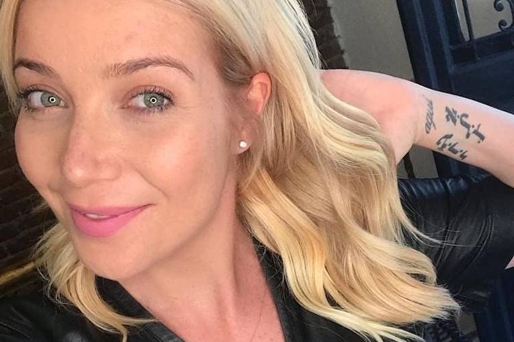Luiza Possi comemora retorno ao trabalho após nascimento de Lucca