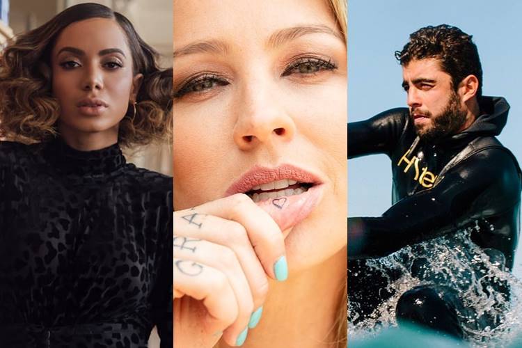Anitta, Luana Piovani e Pedro Scooby - Instagram/Reprodução
