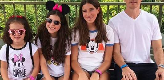 Rodrigo faro- filhas Clara- Maria e Helena instagram