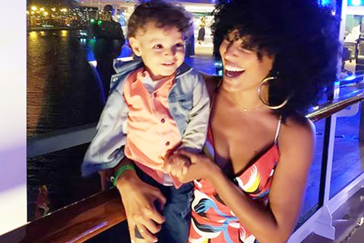 Sheron Menezzes relembra gravidez durante ‘Novo Mundo’