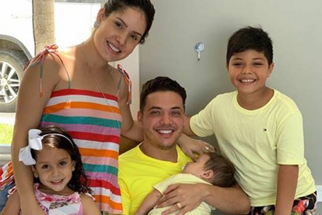 Wesley Safadao, Thyane Dantas Yhudy, Ysis e Dom filhos de wesley-