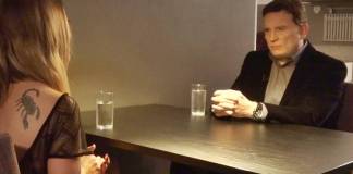 Cabrini entrevista Bruna Surfistinha (Divulgação/SBT)