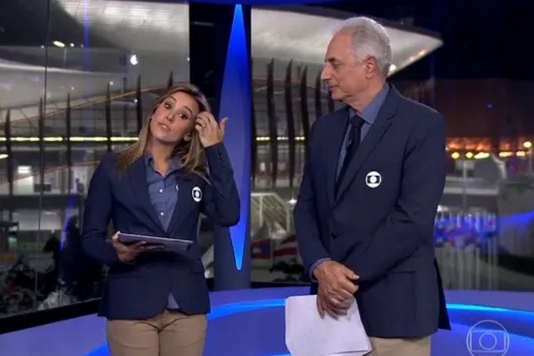 Após polêmica, William Waack e Cris Dias trabalharão juntos