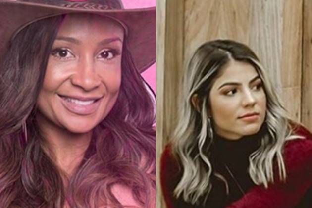 Drika marinho, Hariane Almeida- Instagram Montagem Area VIp
