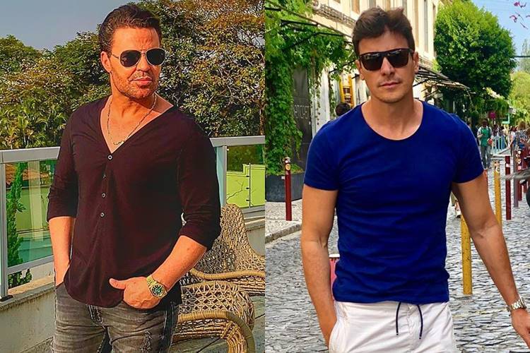 Sertanejo Eduardo Costa surge cantando com Rodrigo Faro e celebra amizade