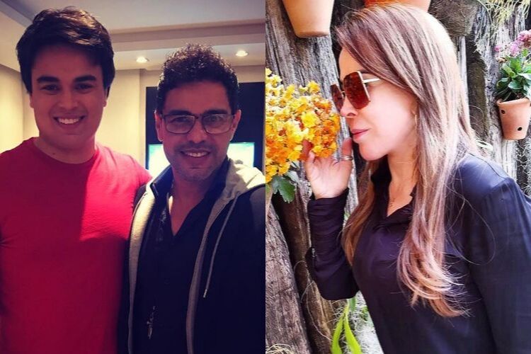Igor, Zezé di Camargo e Zilu - Reprodução: Instagram