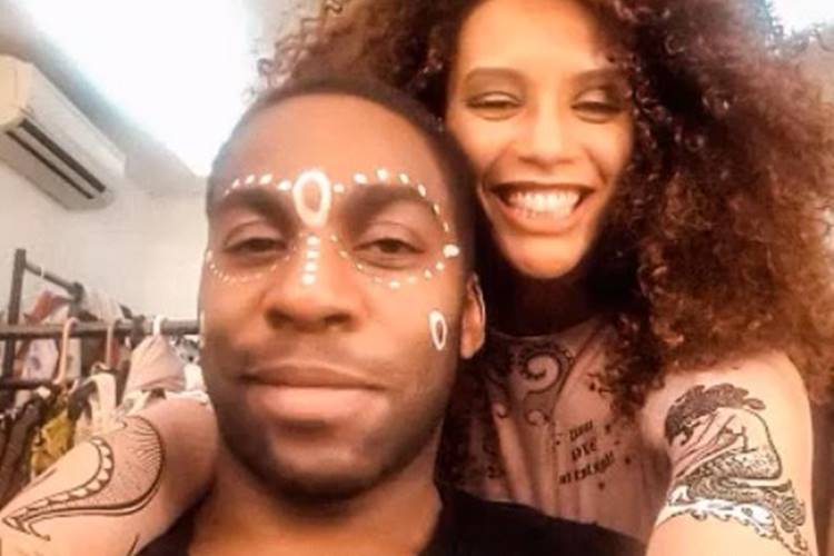 Lázaro Ramos homenageia Taís Araujo no aniversário do casamento