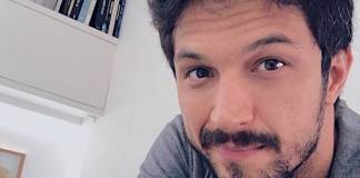 Romulo Estrela se diverte com elenco de ‘Bom Sucesso’ e lança desafio