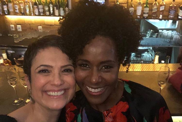 Maju Coutinho faz agradecimento a Sandra Annenberg: “Acolhedora”