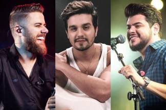 Zé Neto e Cristiano e Luan Santana - Reprodução: Instagram (Montagem: Área VIP_