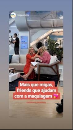 Ana Hickamamm e Ticiane Pinheiro reprodução Instagram