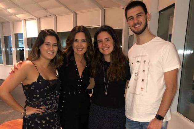 Beatriz, Fatima Bernardes, Laura e Vinicius